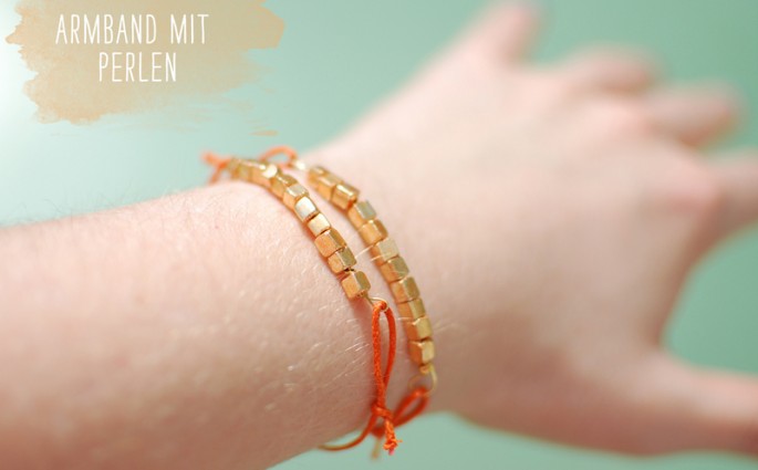 Perlenarmband | we love handmade