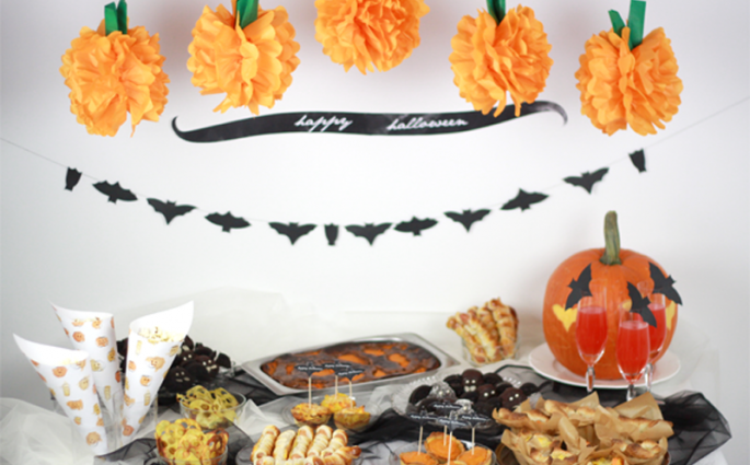 Halloween Food Table | we love handmade