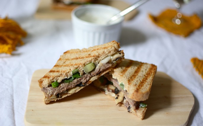 Rindfleisch-Champignon-Sandwich | we love handmade