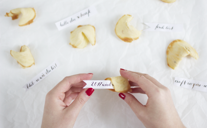 Selbstgemachte Glückskekse | we love handmade