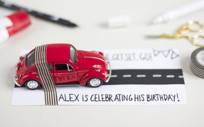 Einladung mit VW | we love handmade