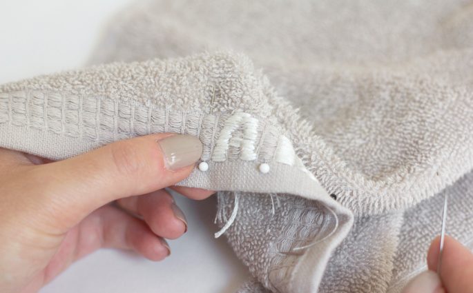 DIY: Handtuch besticken | we love handmade