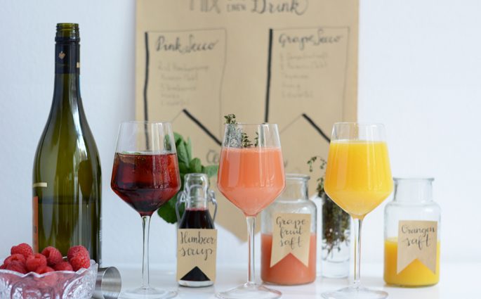 Mimosa-Bar: Drink-Rezepte | we love handmade