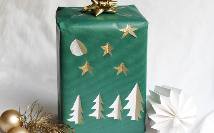 Geschenkpapier Cut-Out DIY | we love handmade