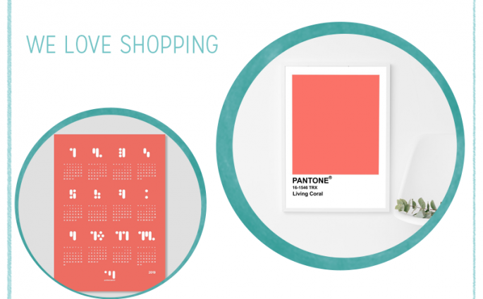 we love Shopping: Pantone Living Coral Trendfarbe des Jahres 2019