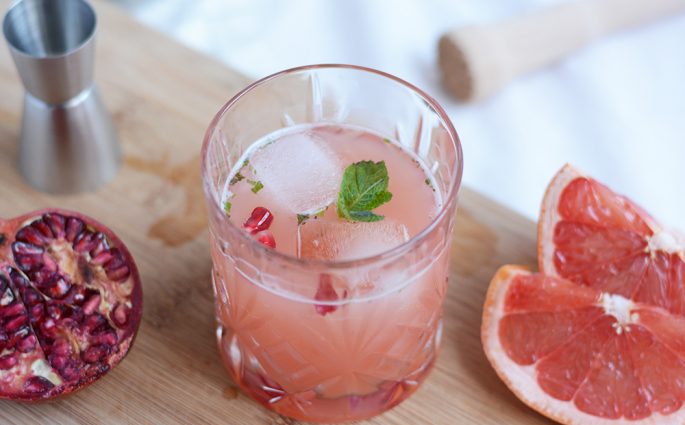 Granatapfel-Grapefruit-Cocktail: DIY | we love handmade