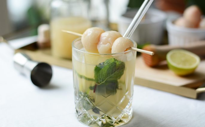 Litschi-Mojito: Drink mixen | we love handmade