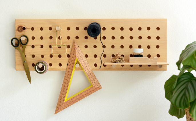 Holz-Pegboard | we love handmade