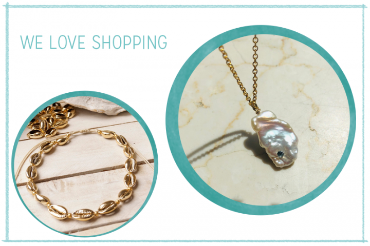 we love Inspiration: Handgemachter Schmuck mit Muscheln und Süßwasserperlen | we love handmade