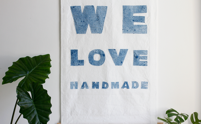 DIY: Stoffbanner selber nähen | we love handmade