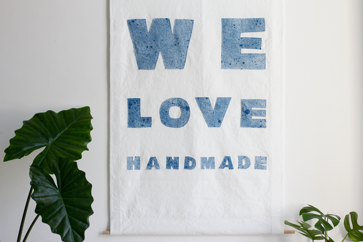 DIY: Stoffbanner selber nähen | we love handmade