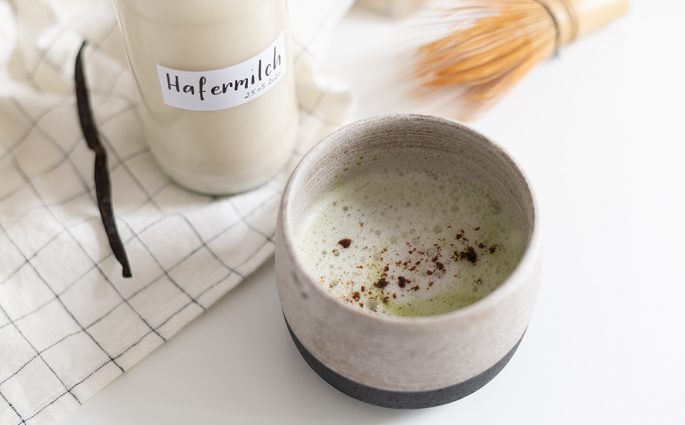 Rezept: Vanilla Matcha Latte | we love handmade