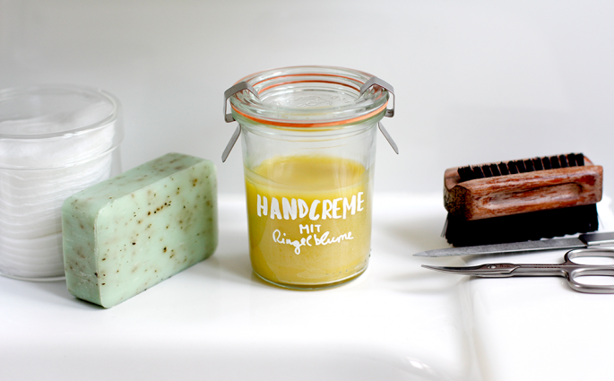 Beauty-DIY: Handcreme mit Ringelblume | we love handmade