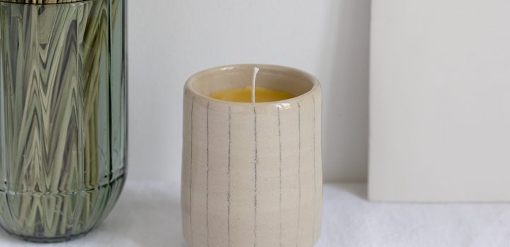 DIY: Bienenwachskerze gießen