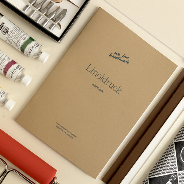 Craft Kit: Linoldruck — Workbook und Materalien | we love handmade