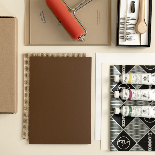 Craft Kit: Linoldruck — Workbook und Materalien | we love handmade