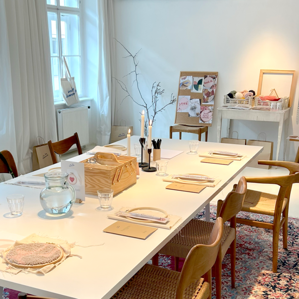 Punch-Needle-Workshop: Studio im März 2025 | we love handmade