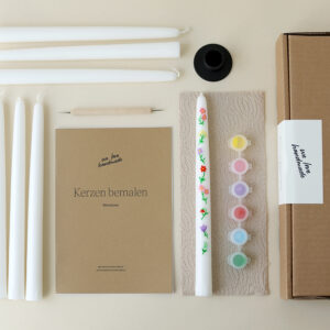 Craft Kit Kerzen bemalen | we love handmade
