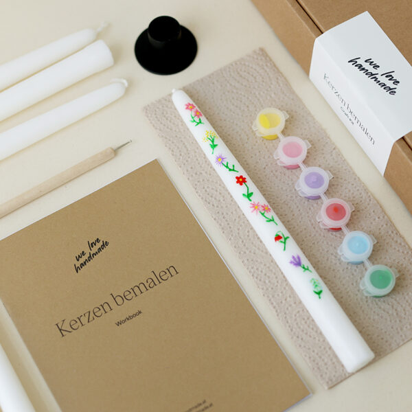 Craft Kit Kerzen bemalen | we love handmade
