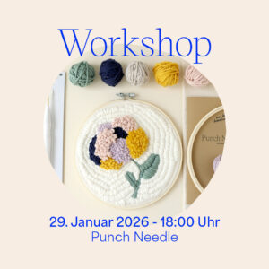 Workshop - Punch Needle für Anfänger:innen: Untersetzer oder Wandbild | 29.01.2026