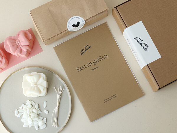 Neu: Craft Kit Kerzen gießen – Love Gifts Edition | we love handmade