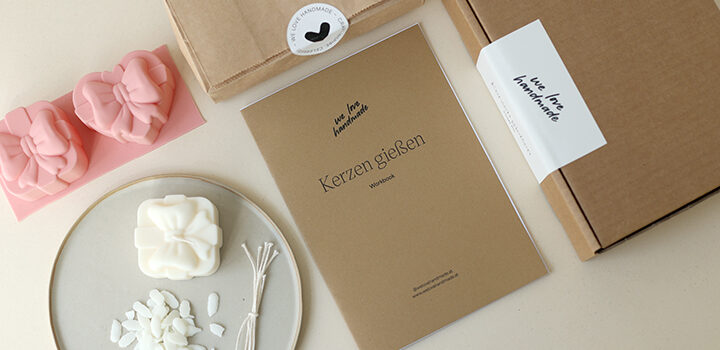 Neu: Craft Kit: Kerzen gießen – Love Gifts Edition